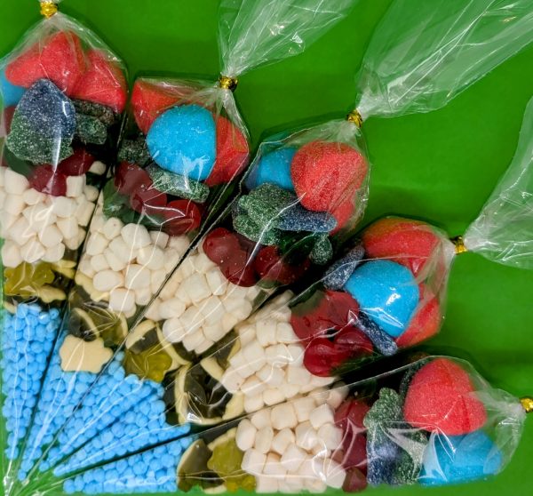 British Themed Sweet Cones