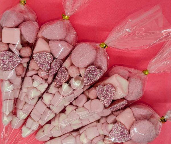 Pink Sweets Themed Sweet Cones