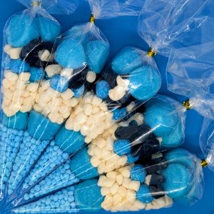 Baby Boy Baby Shower Sweet Cones
