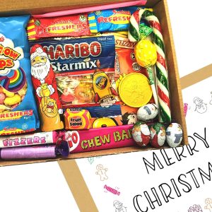 Christmas Retro Sweet Box Customisable