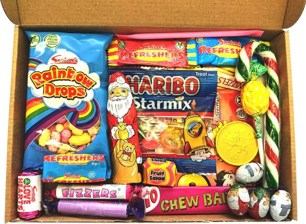 Christmas Retro Sweet Box Customisable