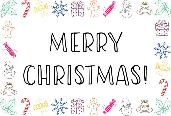 Christmas Retro Sweet Box Customisable