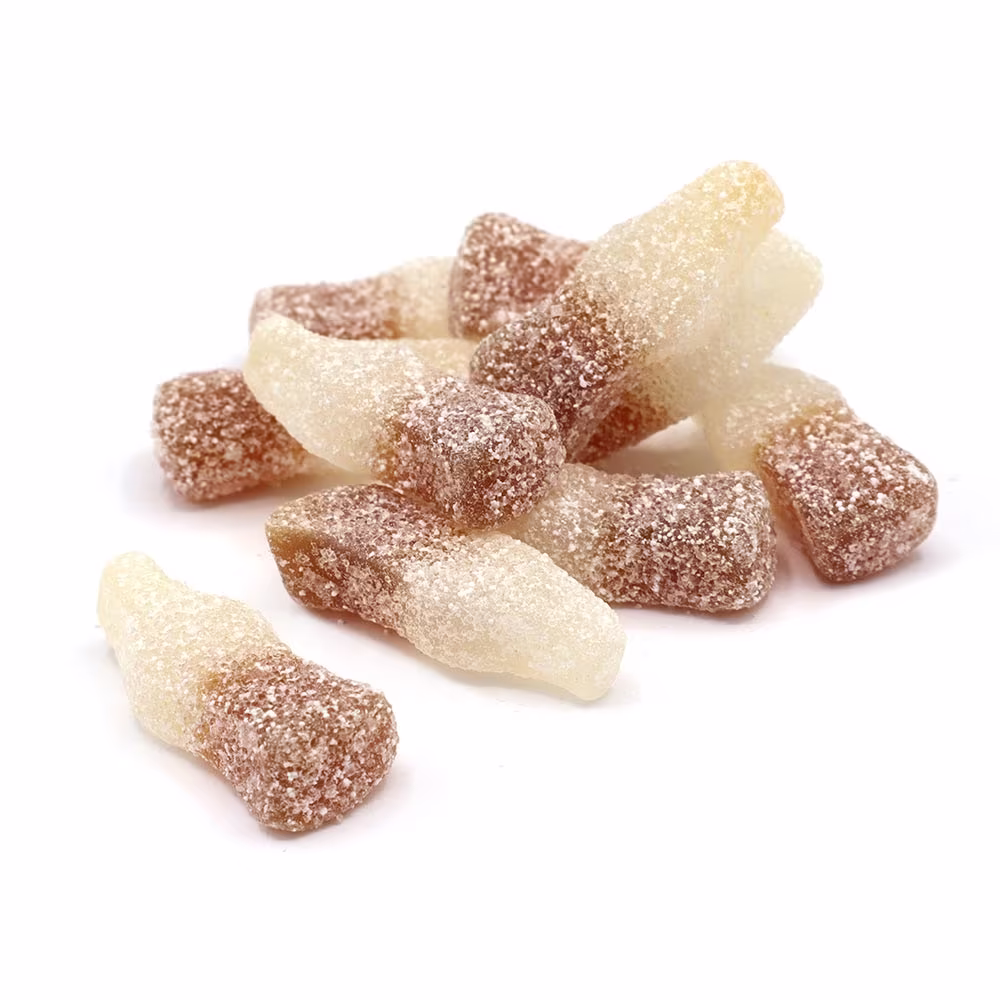 Fizzy cola bottles